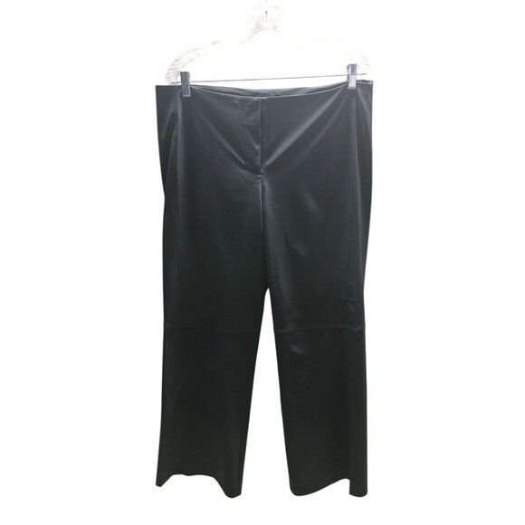 Armani Exchange Pants Women's Size 12 Black Straight Leg - Picture 1 of 6